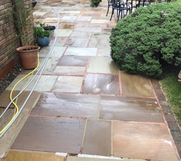 Po – terasa po čištění